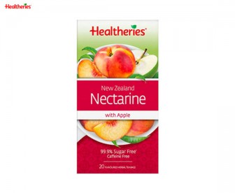 Healtheries 贺寿利 新西兰油桃苹果无咖啡因水果茶 20小包/盒